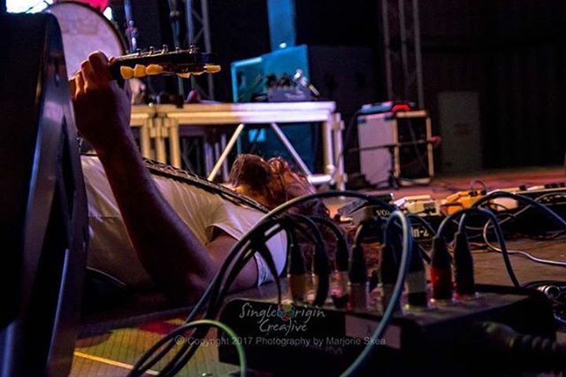 Lost in momentary bliss! Pic by @singleorigincreative #nightquarter #bliss #rocknroll #goldcoast