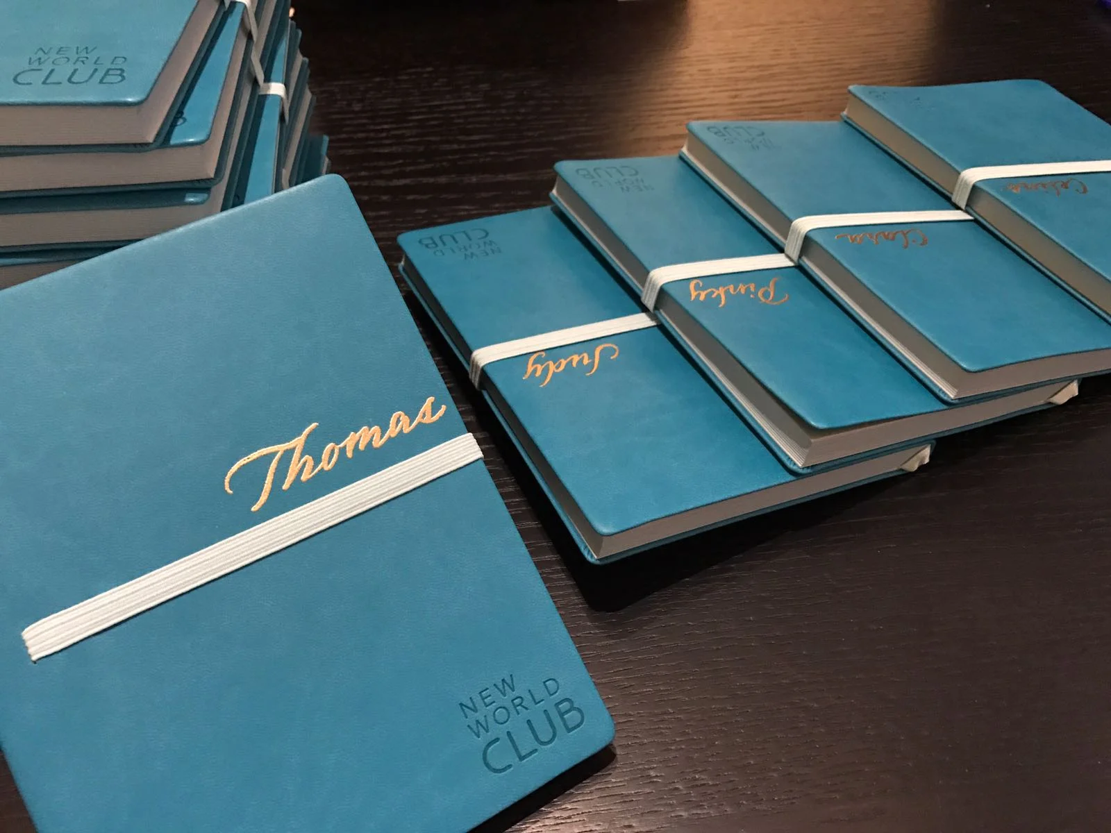 notebook customization for New World Club