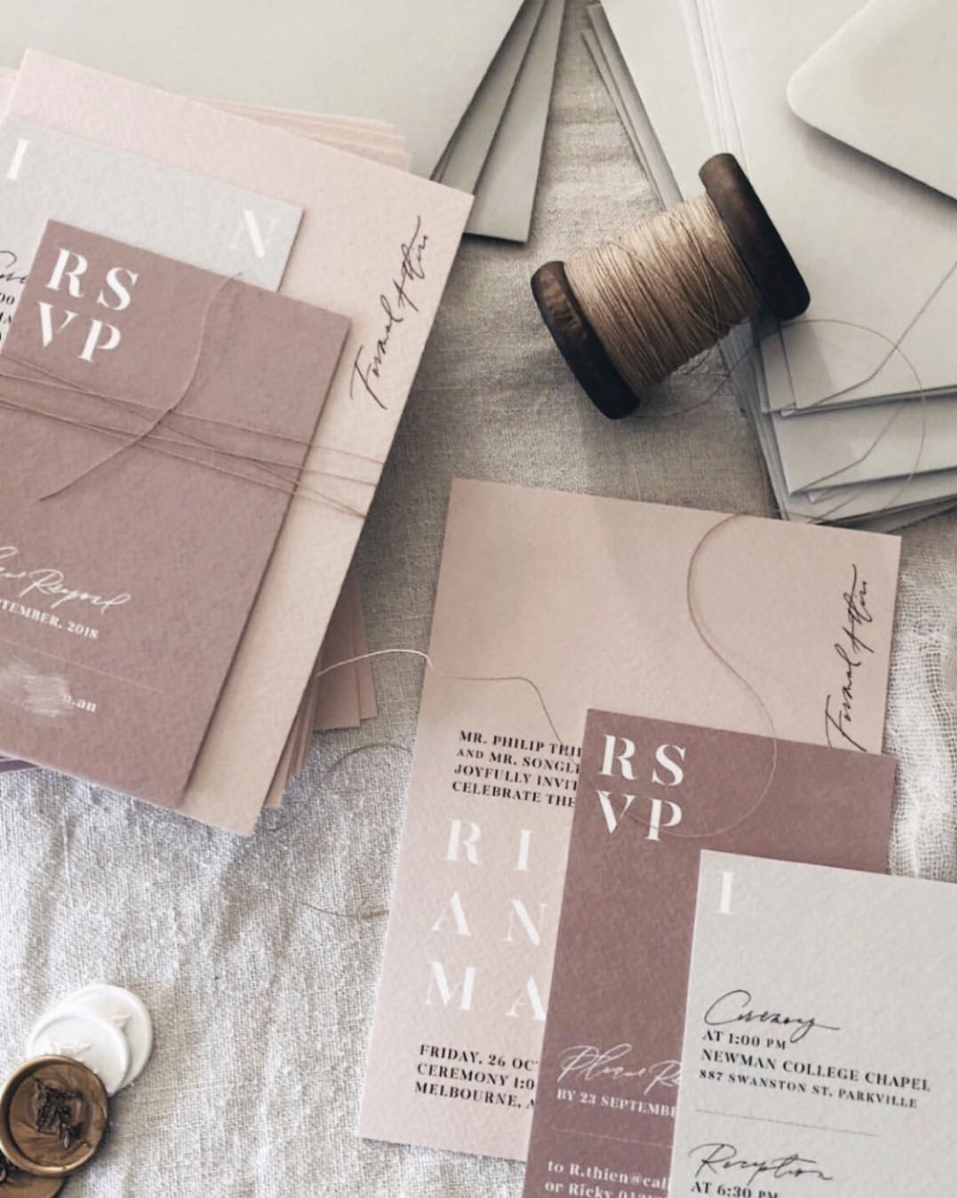 Original design created for Lyrique masterclass now available in a semi-custom suite. Shown here for a Melbourne wedding | styling and photo by Blooming Love Events