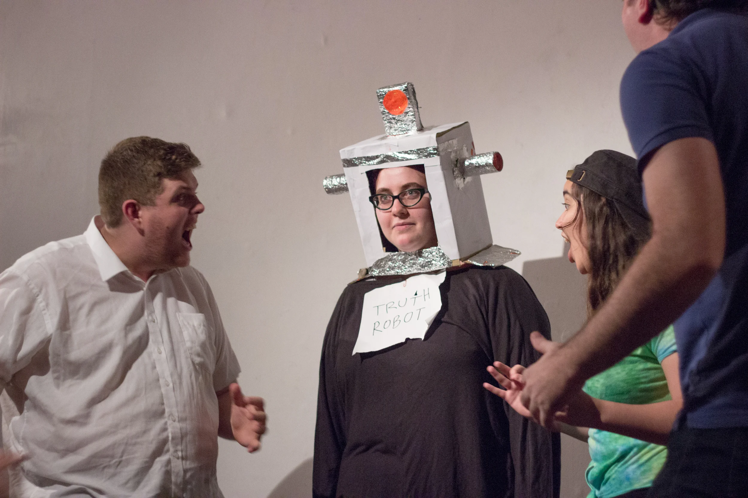 Do not even try telling a story around Truth robot unless you are telling the absolute truth