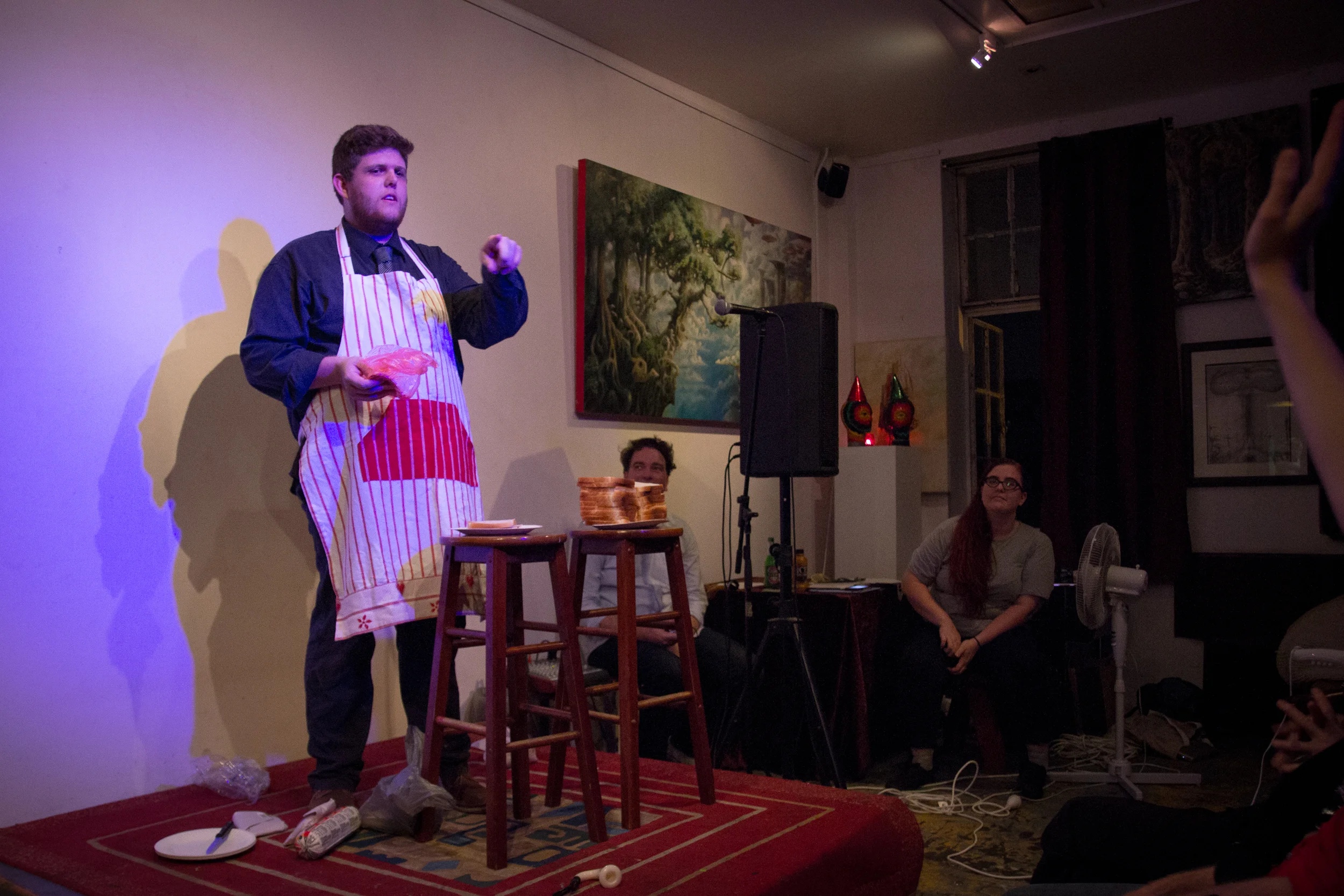 Cameron - Who's Eating? Get It* Inya March 2015, photo courtesy of Sam Clifford