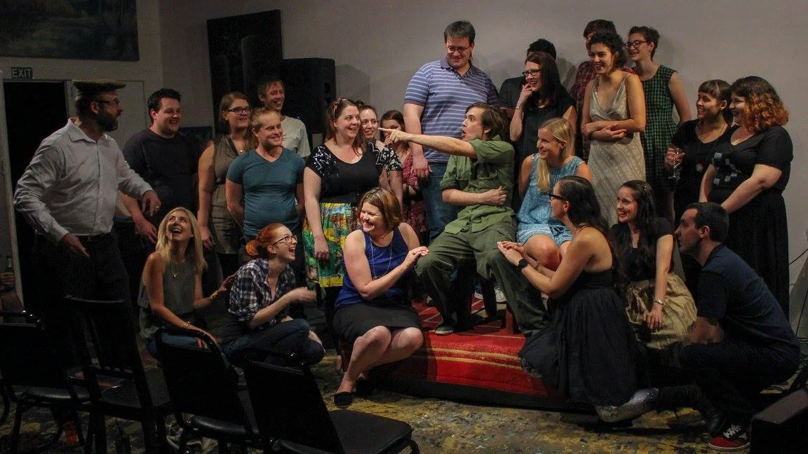 That time Dave got half of the audience on stage for the first ever Cradle Me In Your Arms sketch
