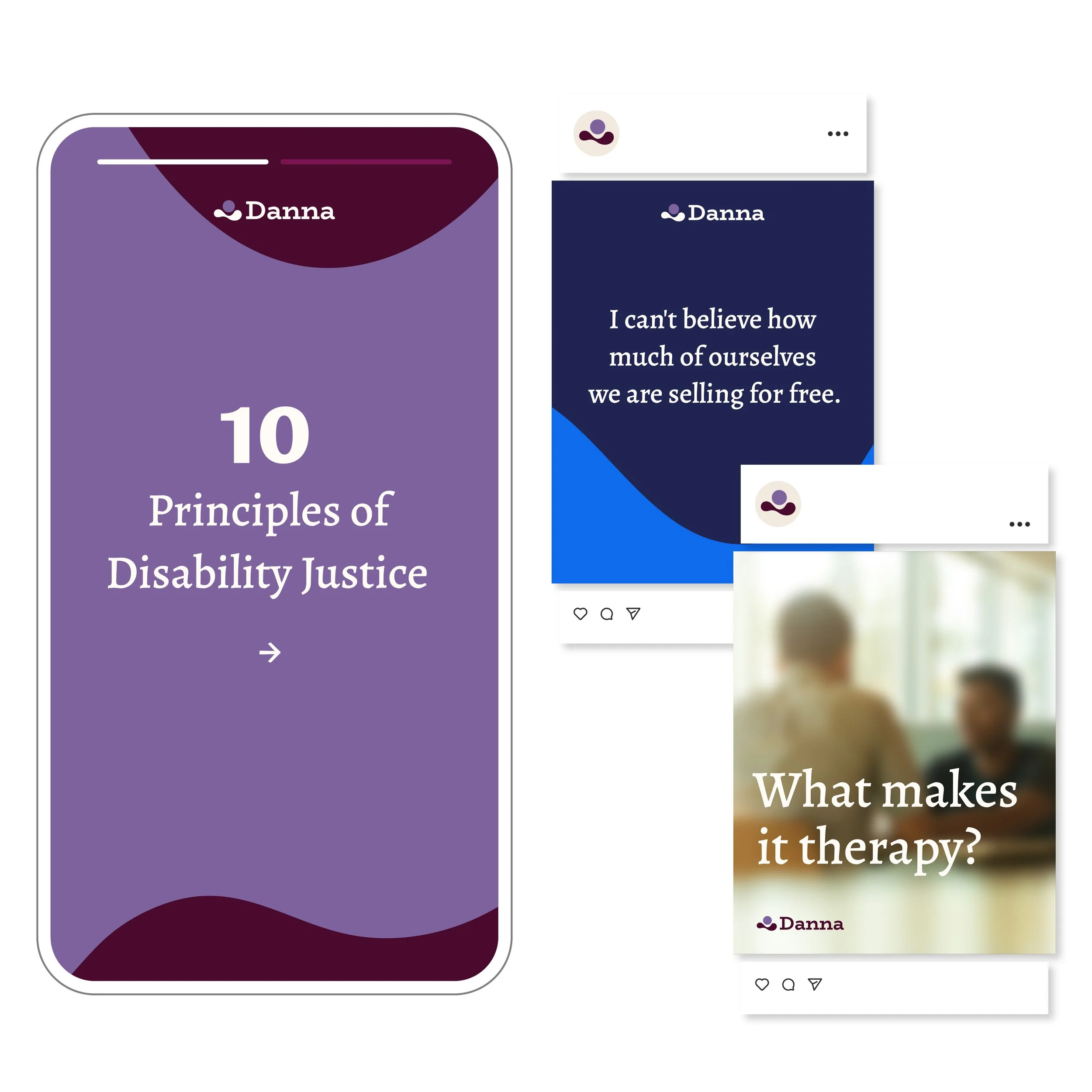 Collection of social media assets