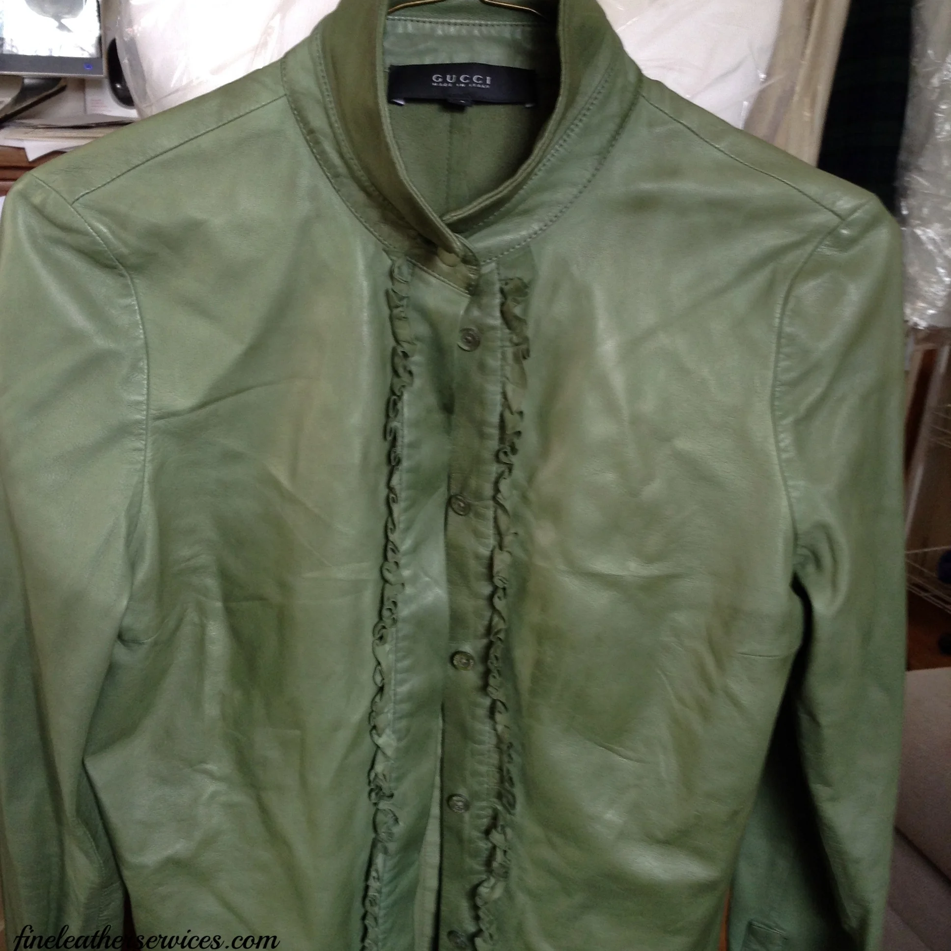 Gucci Lamb Blouse-before