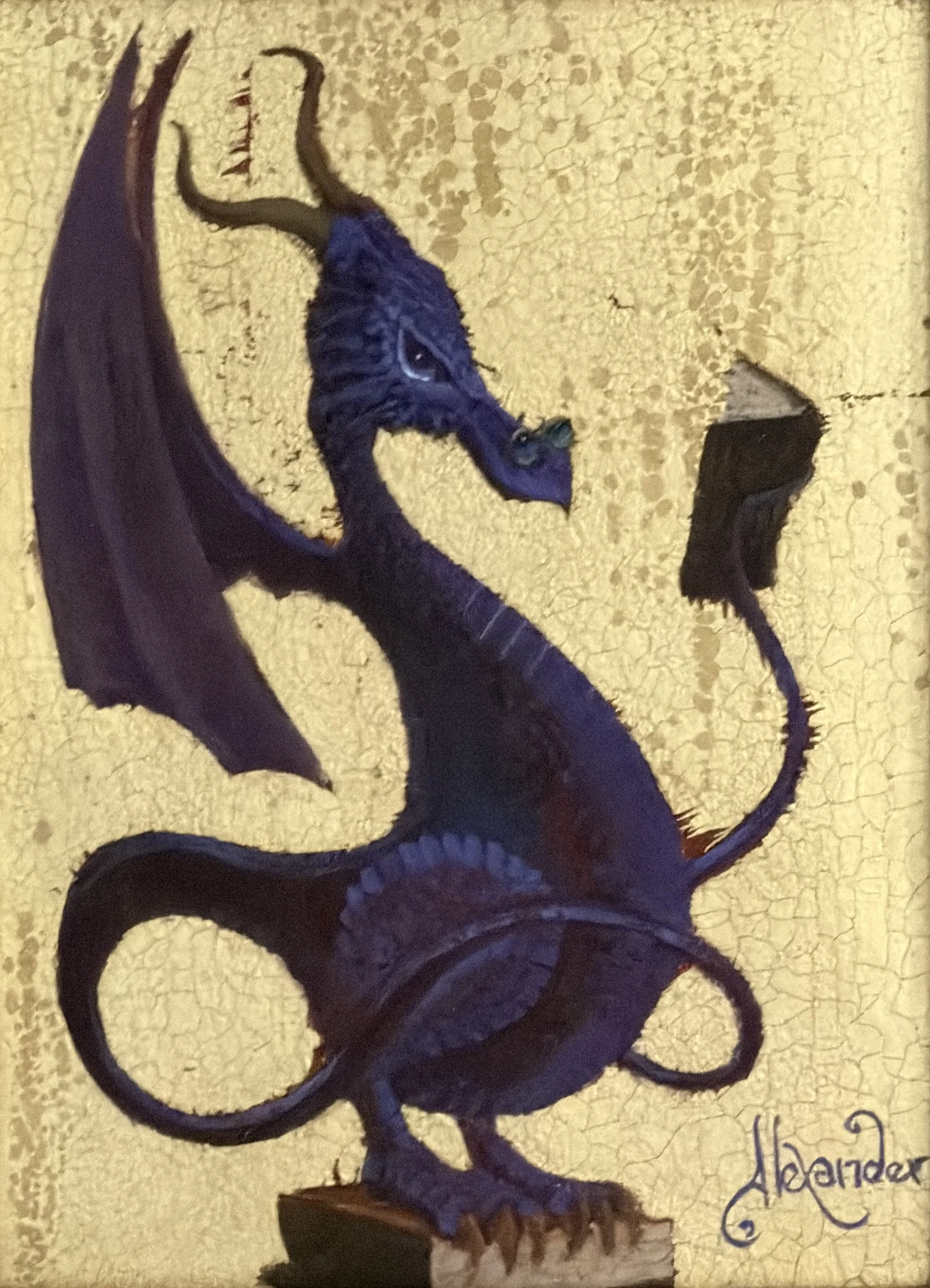 Lovely Lavender Bookwyrm