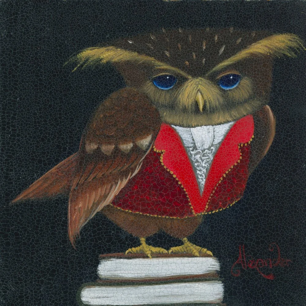 Nerdy Knowitowl print