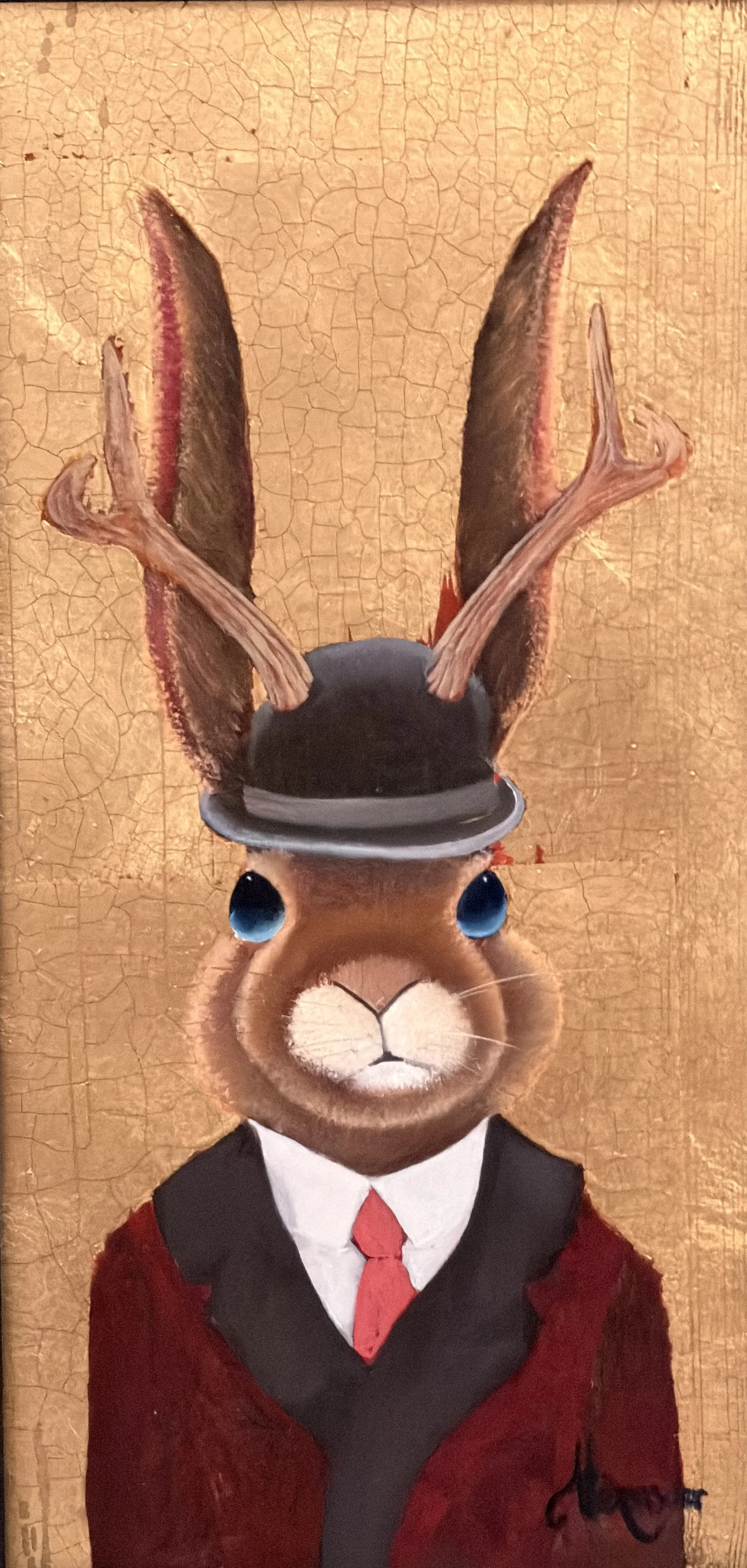 Jackalope Wonders What He Got All Dressed Up For