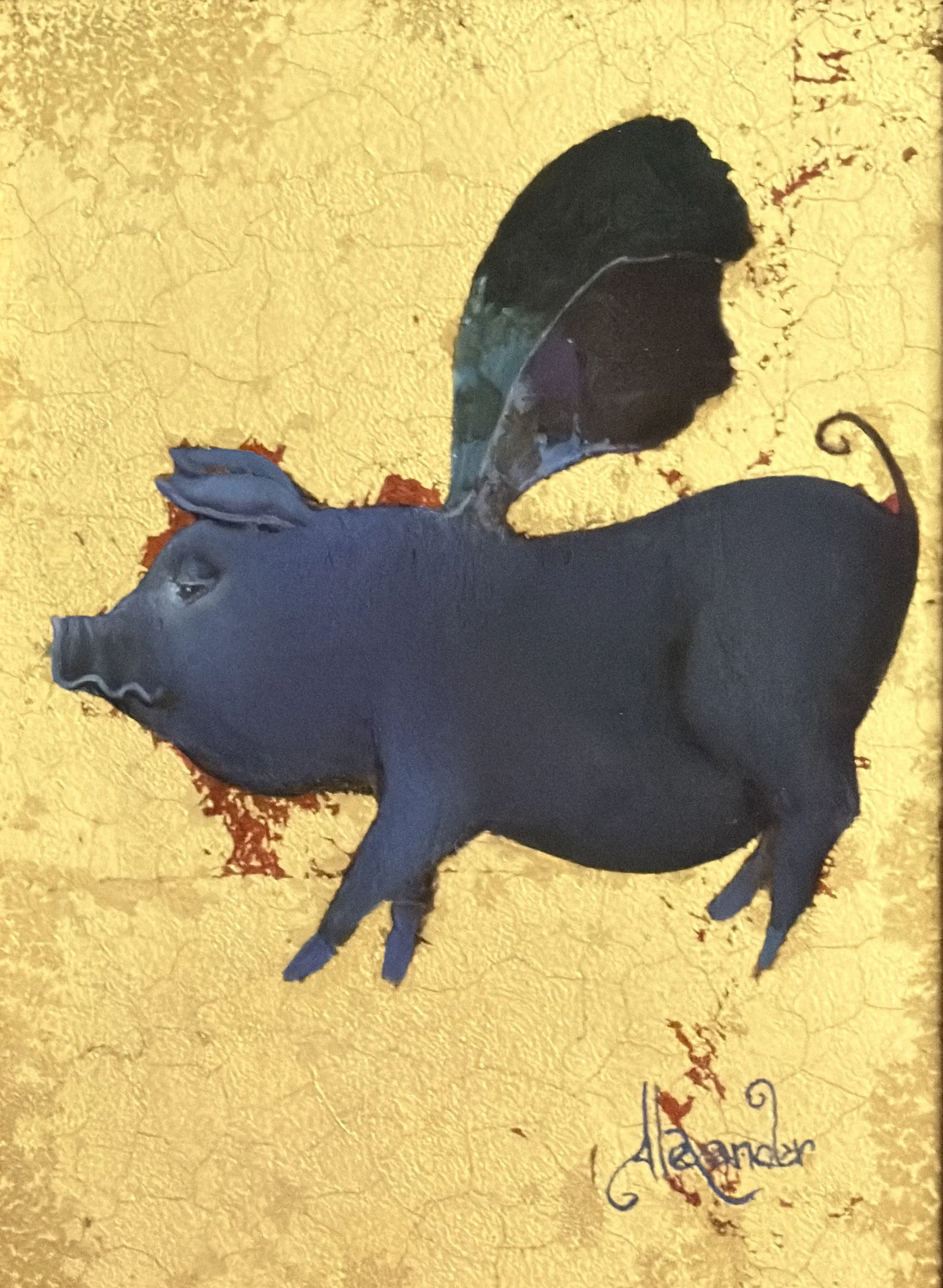Flying Purple Porker
