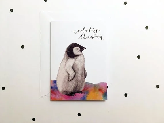 welsh christmas greeting card cardiau nadolig llawen cymraeg recycled eco pecyn pack mixed pegnuin