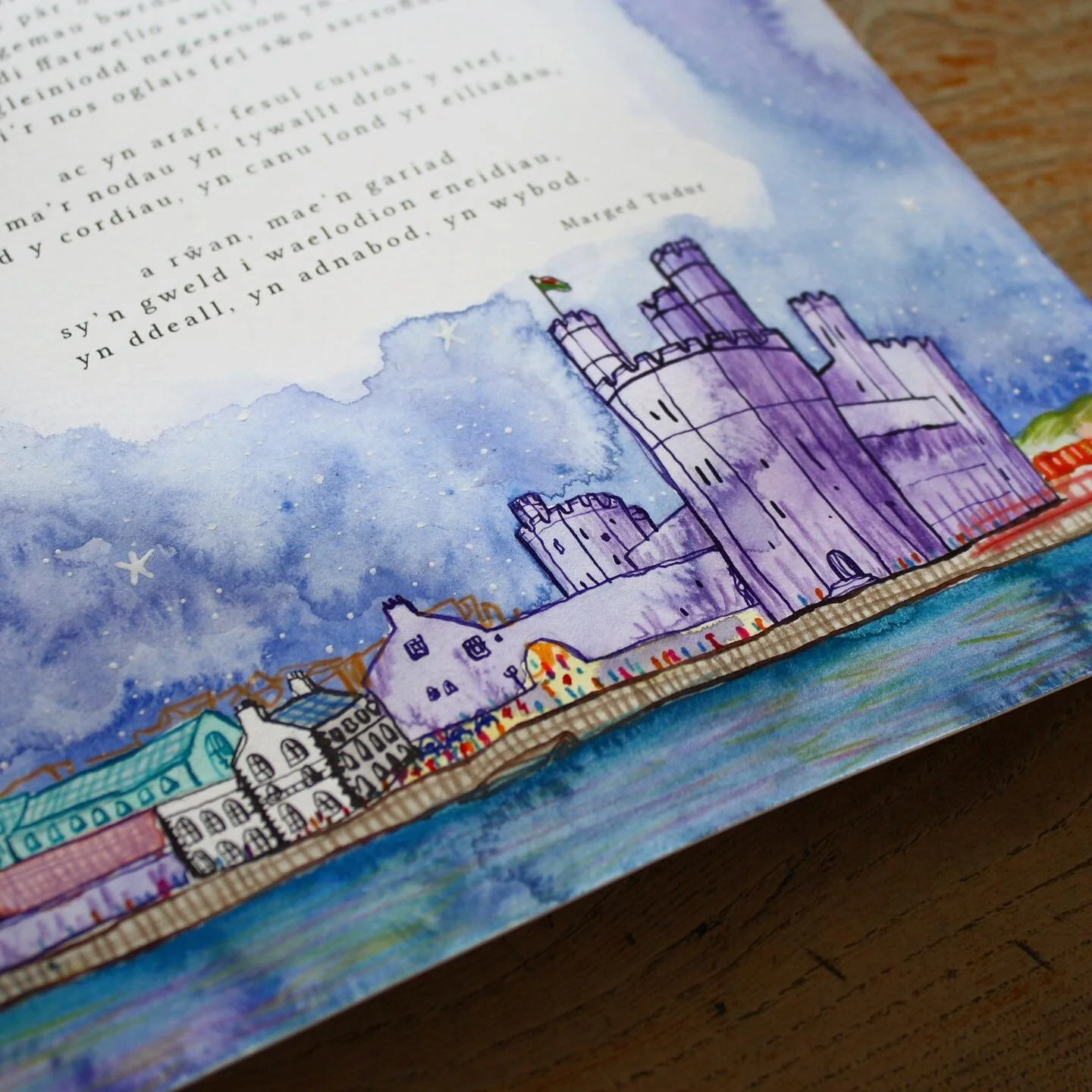 💜hywel ac elin💜 

comisiwn nes i cyn dolig ✨ 

a commissioned piece i created before christmas✨