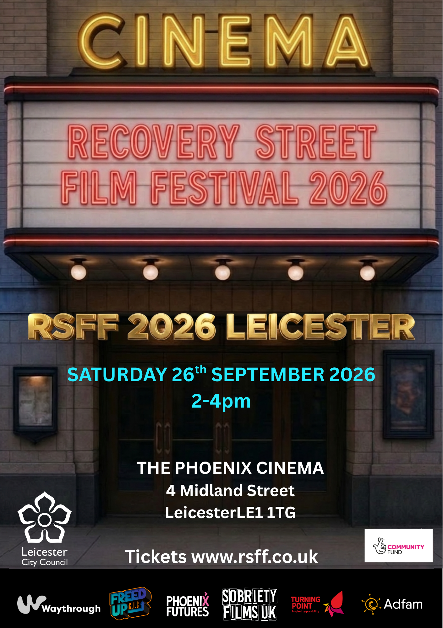 Recovery Street Film Festival 2026: Rewriting the Script in Leicester