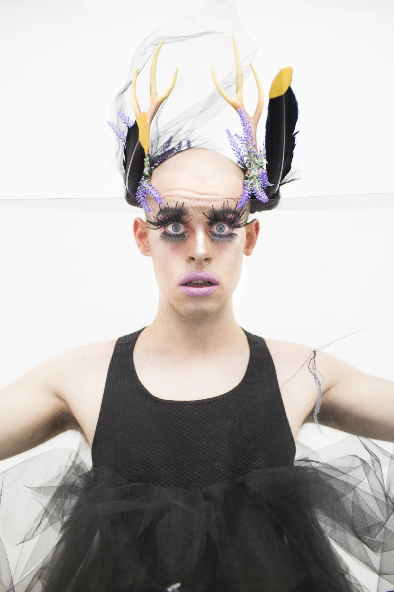  Jazzmint, whose real name is Michael Grasso, started doing drag shows about eight months ago when he met his current boyfriend Michael Duschl, who is also a local drag queen. 