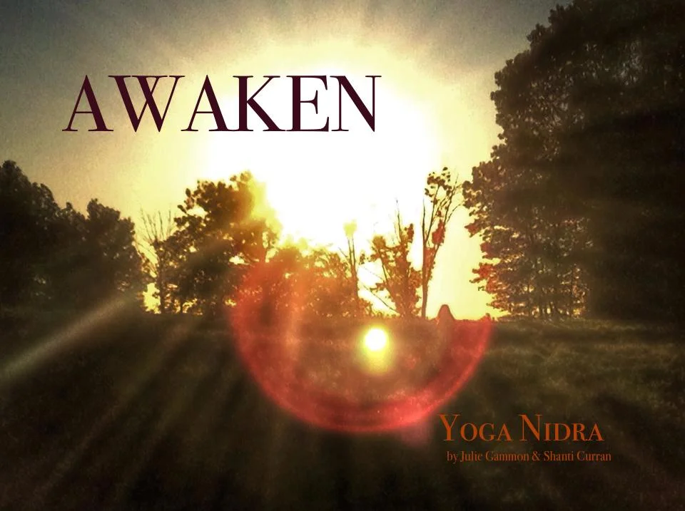 Download a copy of Awaken...yoga nidra deep guided relaxation and sound healing to experience the divine superconscious state of yoga nidra as often as you like!