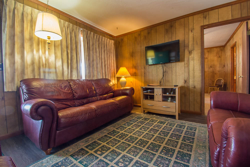 Lake house rental in the Missouri Ozarks_living room