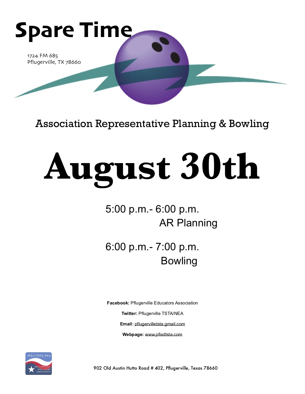 PfEA Association Representative (AR) Meeting