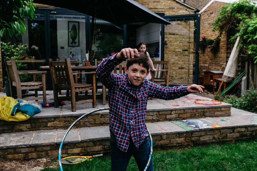 London family photographer | Photo session with son playing in Beckenham, near London