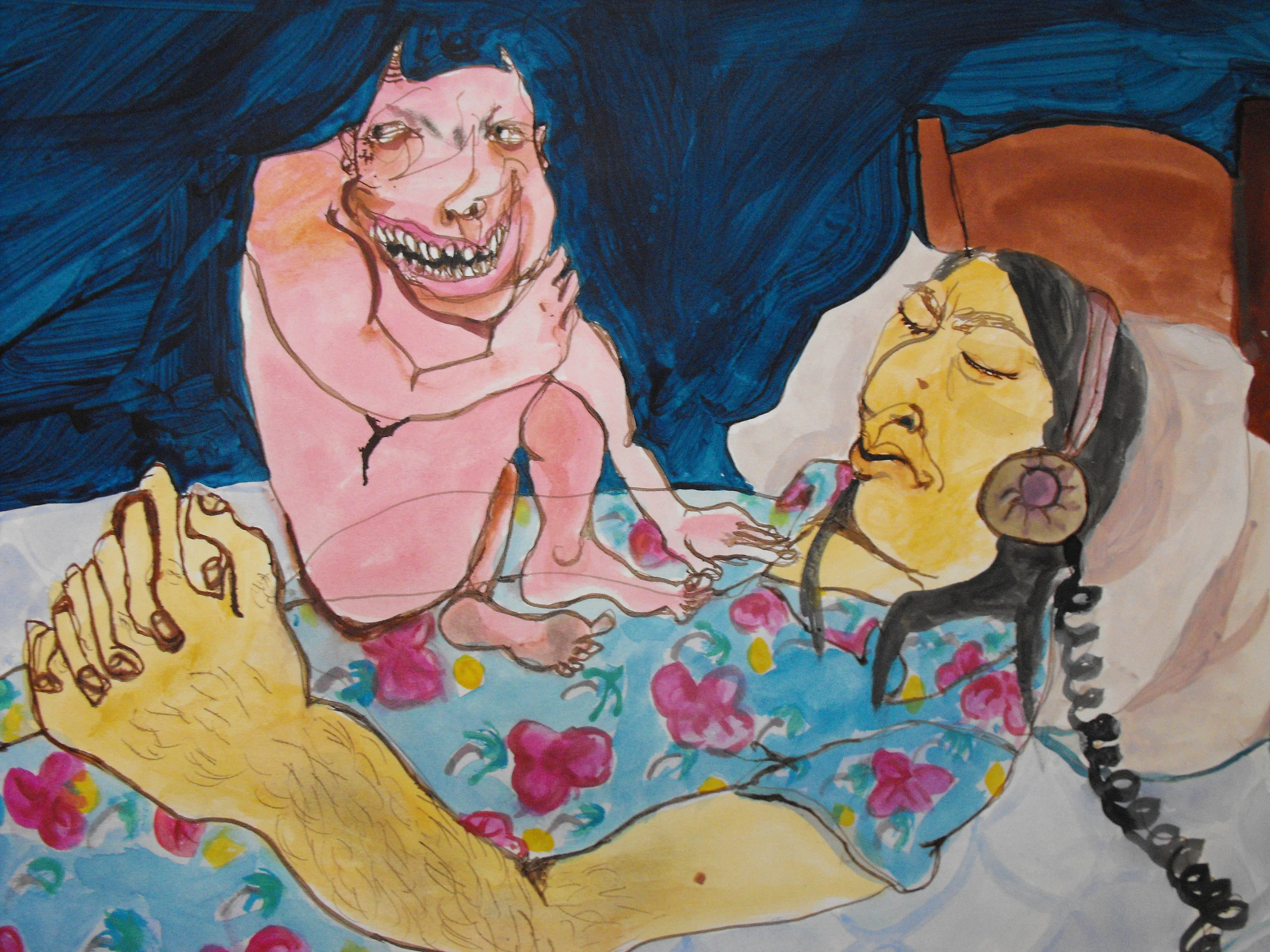 Sleep Paralysis (detail)