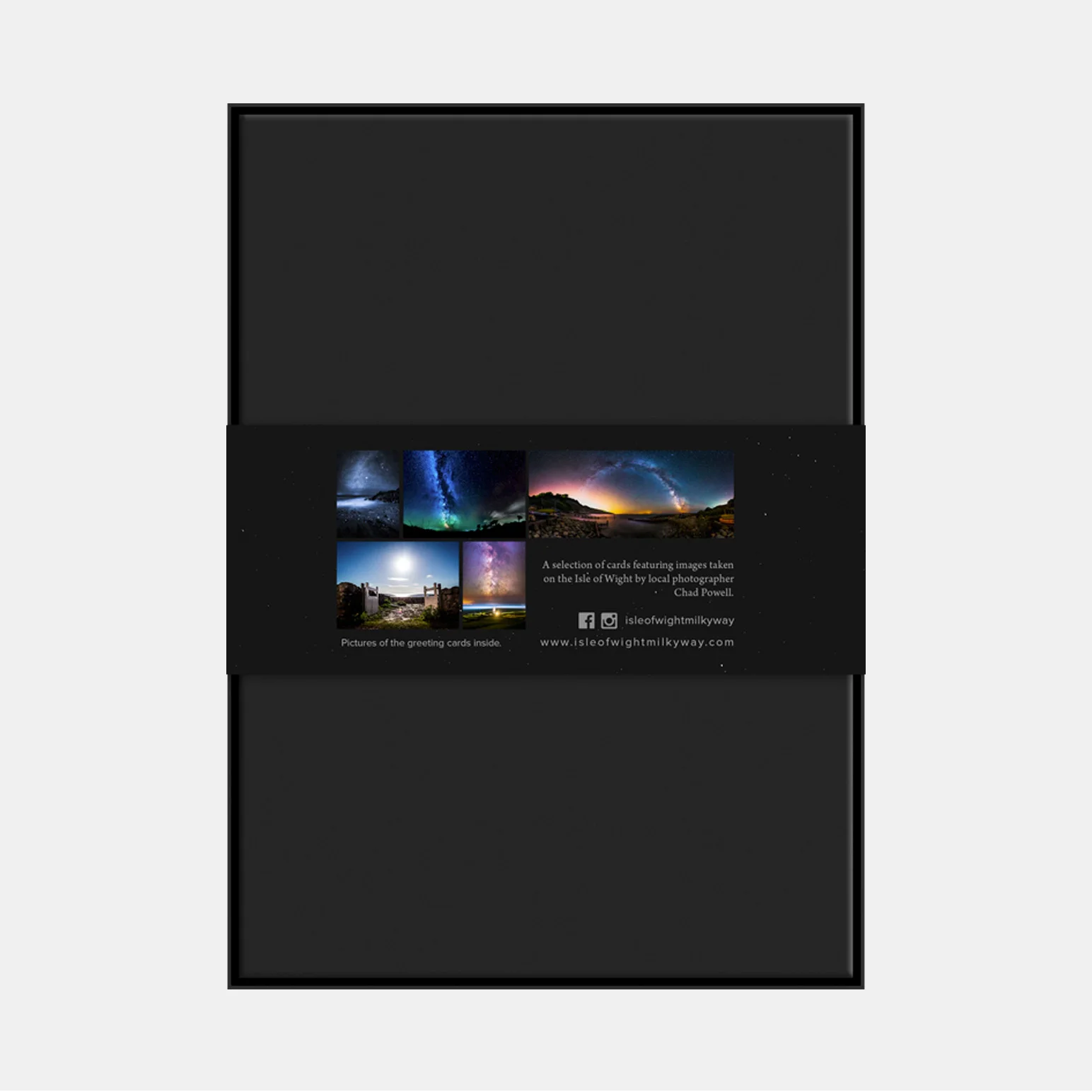 5 Night Sky Greeting Cards with Gift Box Back.jpg