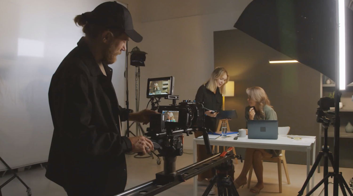 A frame from Studio57 environmental impact work