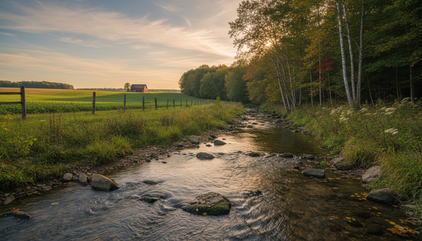 Environmental and agricultural conservation impact banner