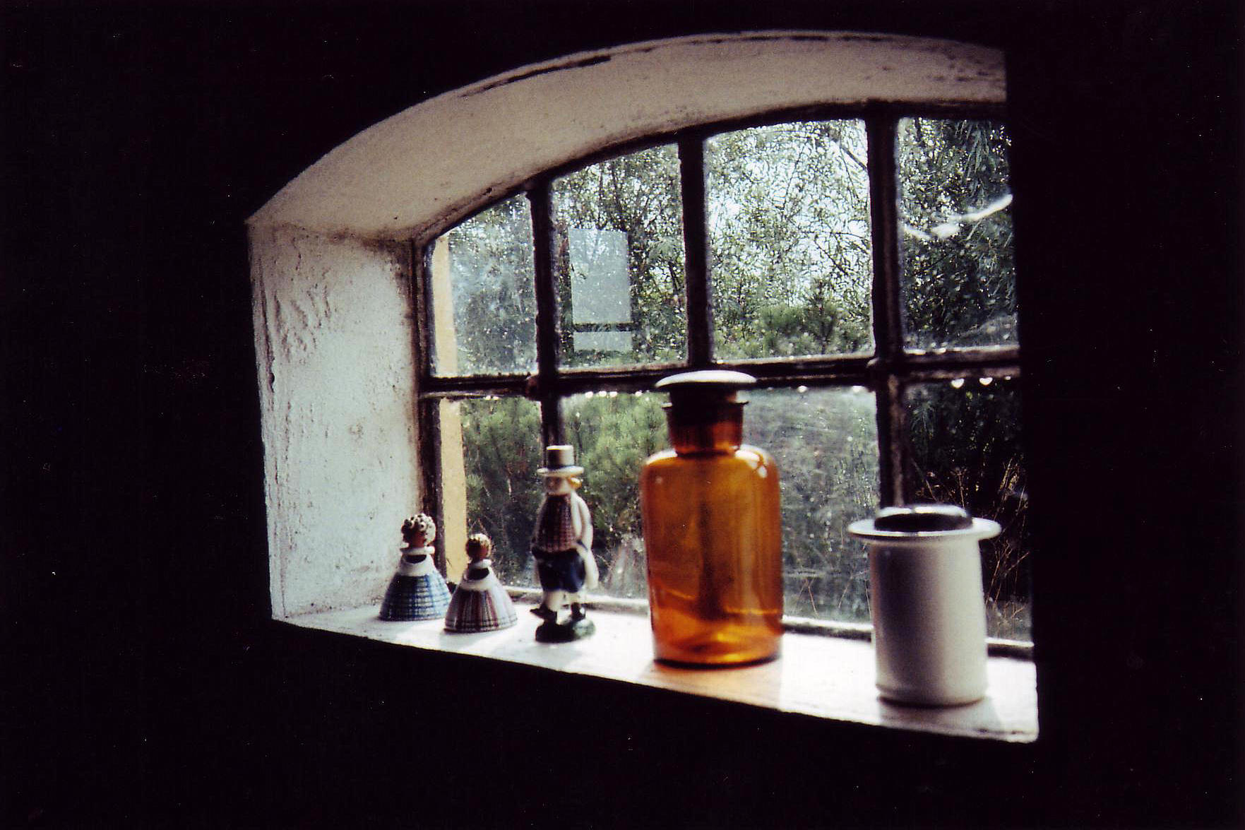 A window in my Danish family's Møn summer house. Taken back when I used film. Love film.