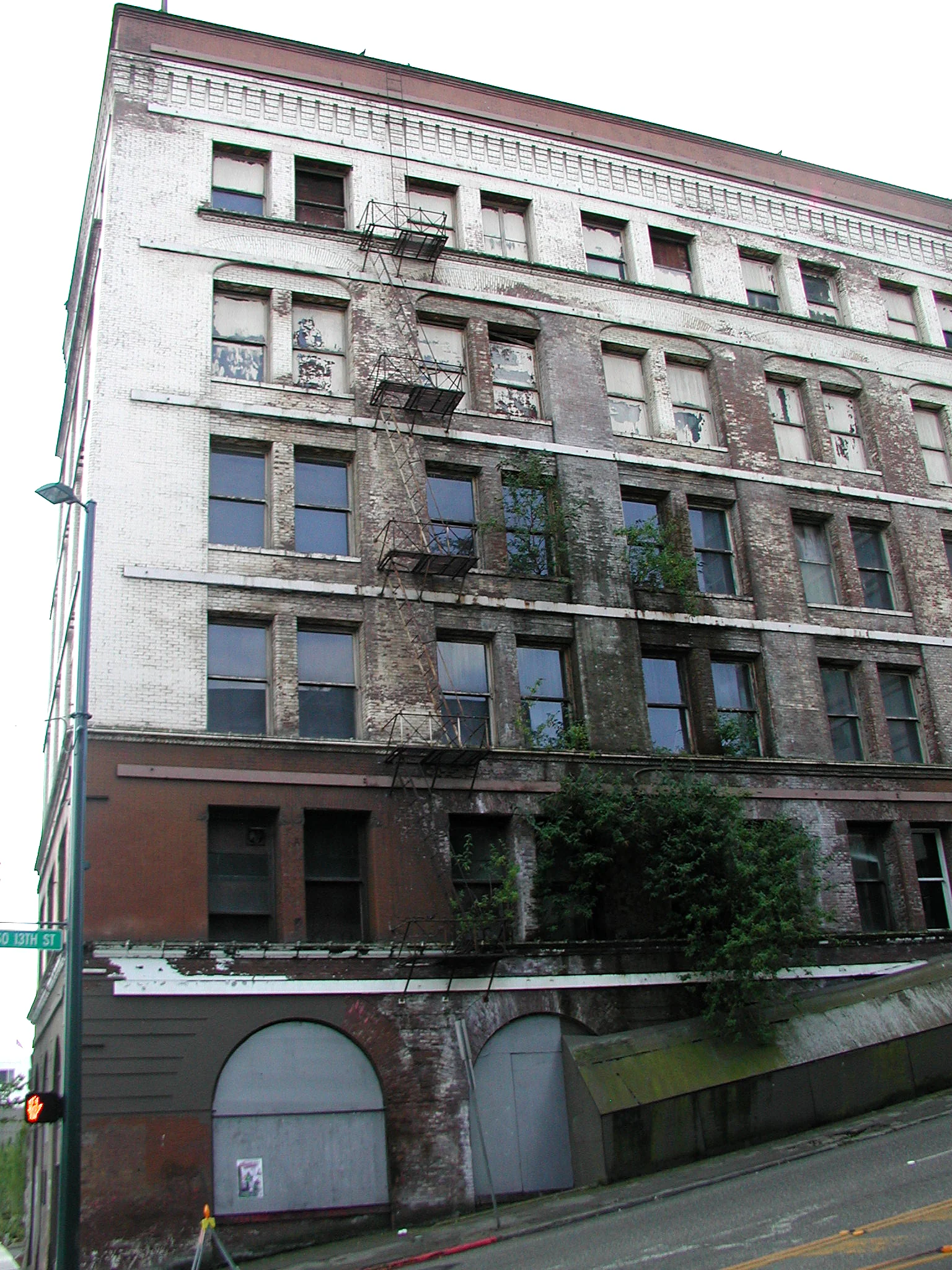 The Luzon prior to demolition.