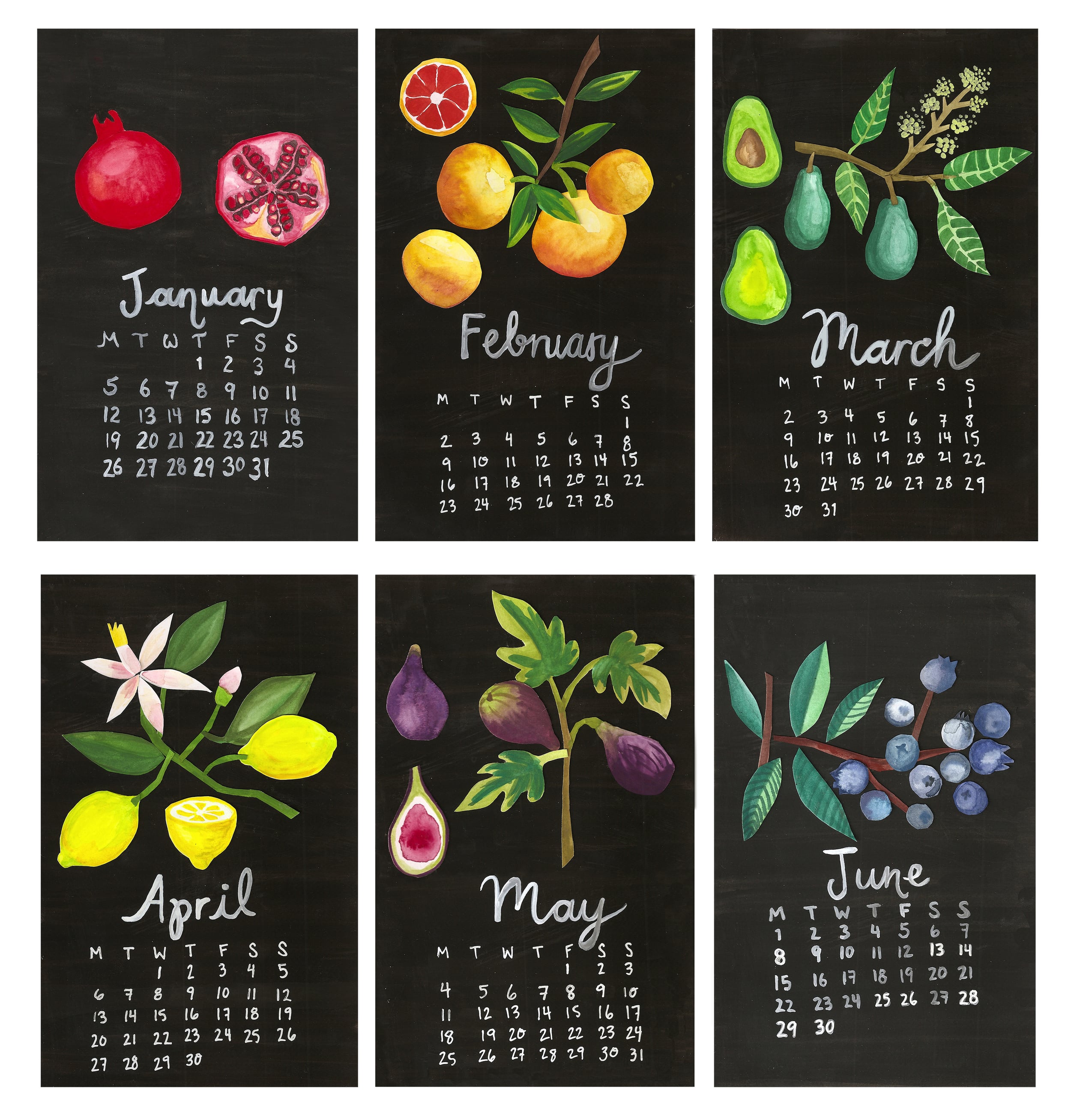 2015 Botanical Calendar