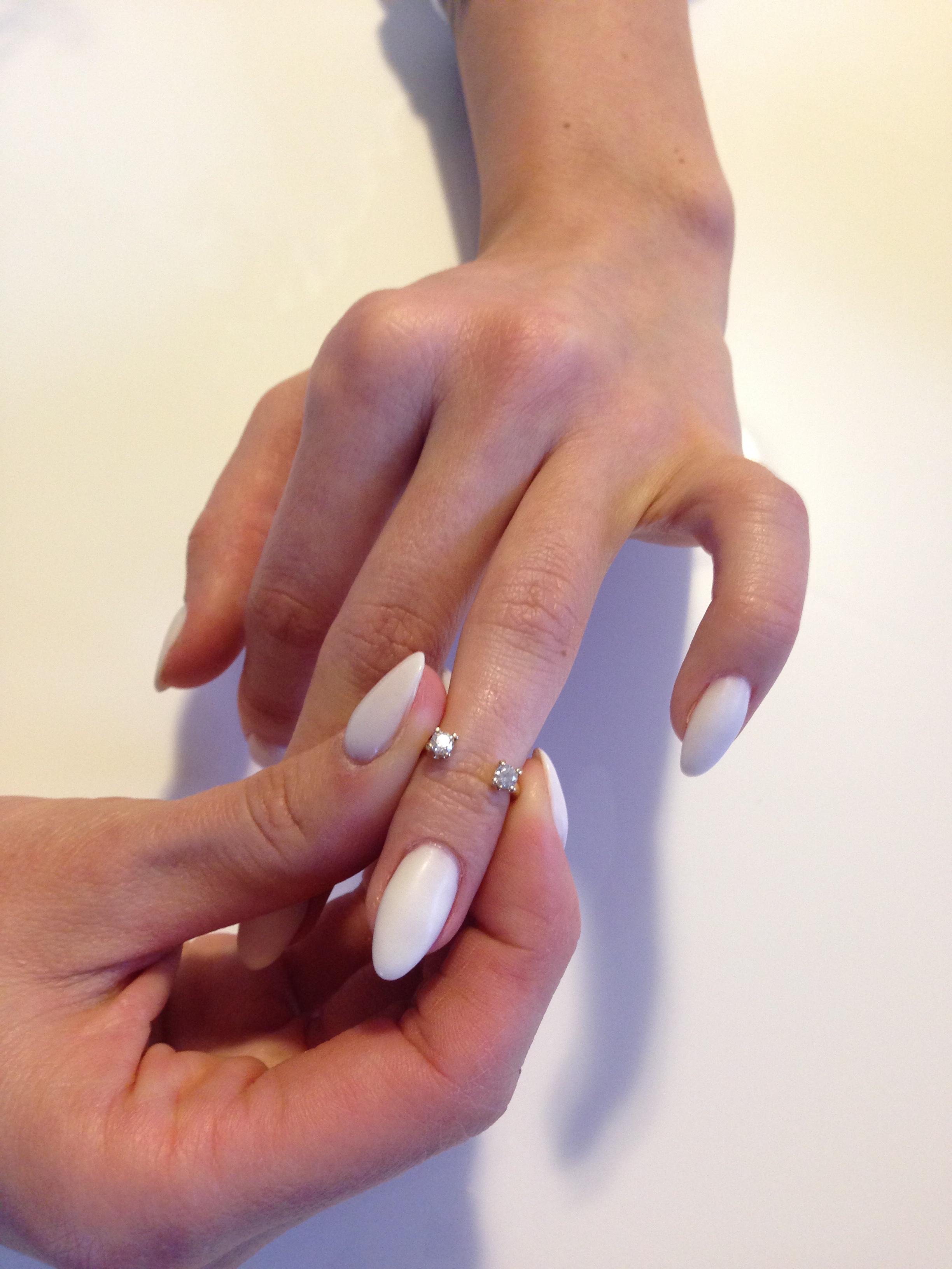 Your joint stops the ring from fallling out the knuckle !
