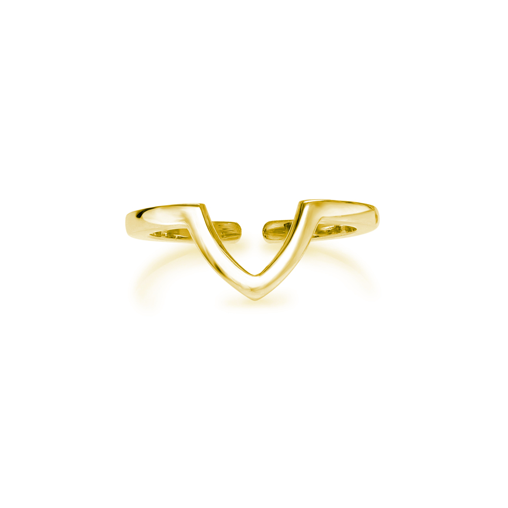 Vika - Or 10K | Argent 925 Bague de phalange