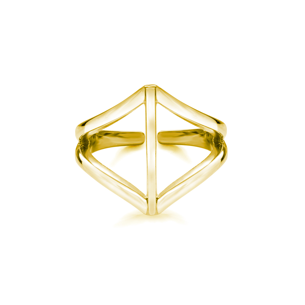 Ira - 10K Gold | 925 Sterling silver Midi Ring