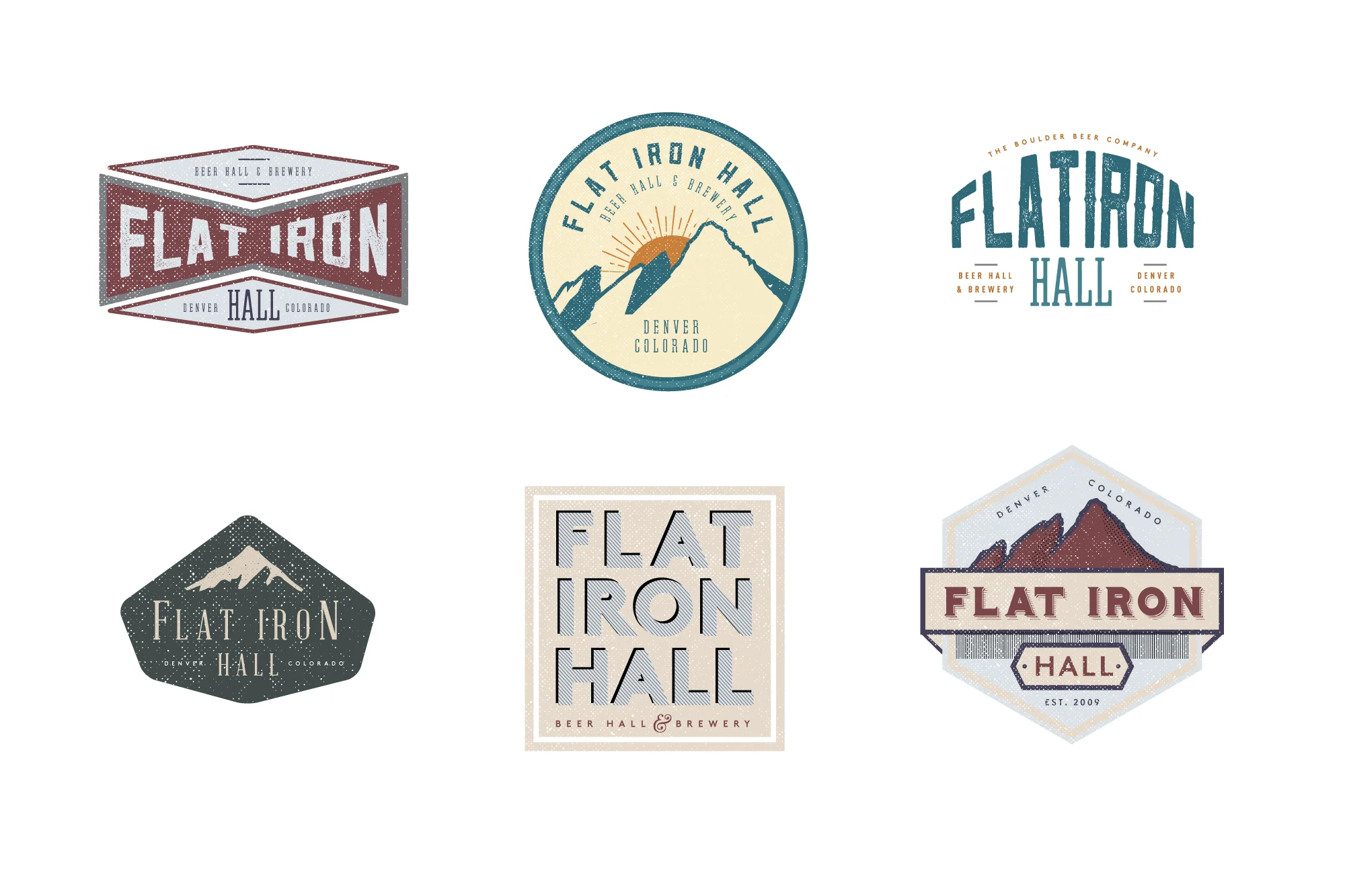 Logo options for a Beer Hall 
