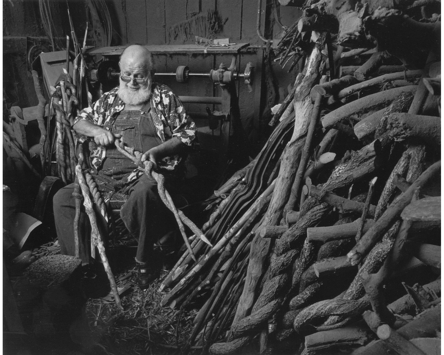 Ralph Gates handmade Appalachian brooms Tim Barnwell photographer