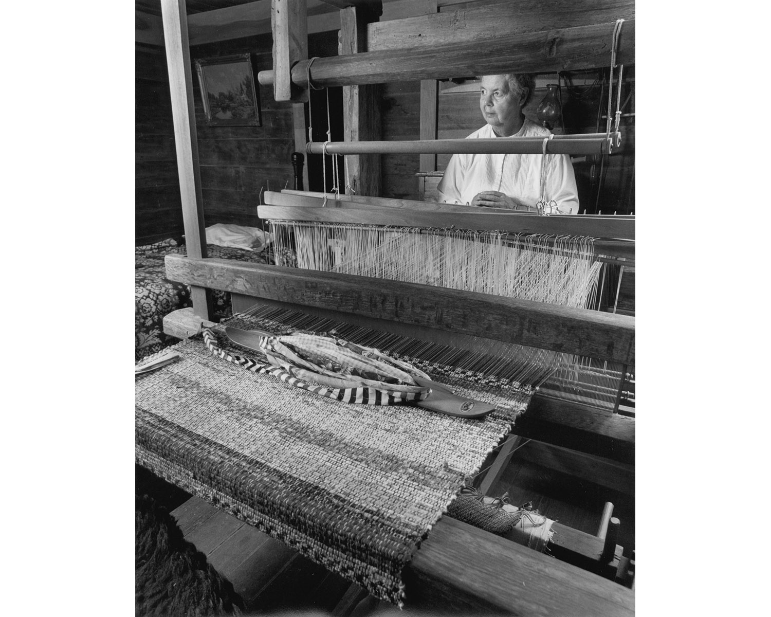 Weaving Cradle of Forestry Pisgah National Forest Barbara Miller Tim Barnwell photographer