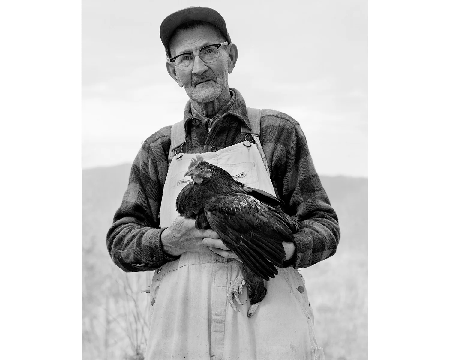 Man one legged chicken gamecock fighting Appalachian photograper Tim Barnwell