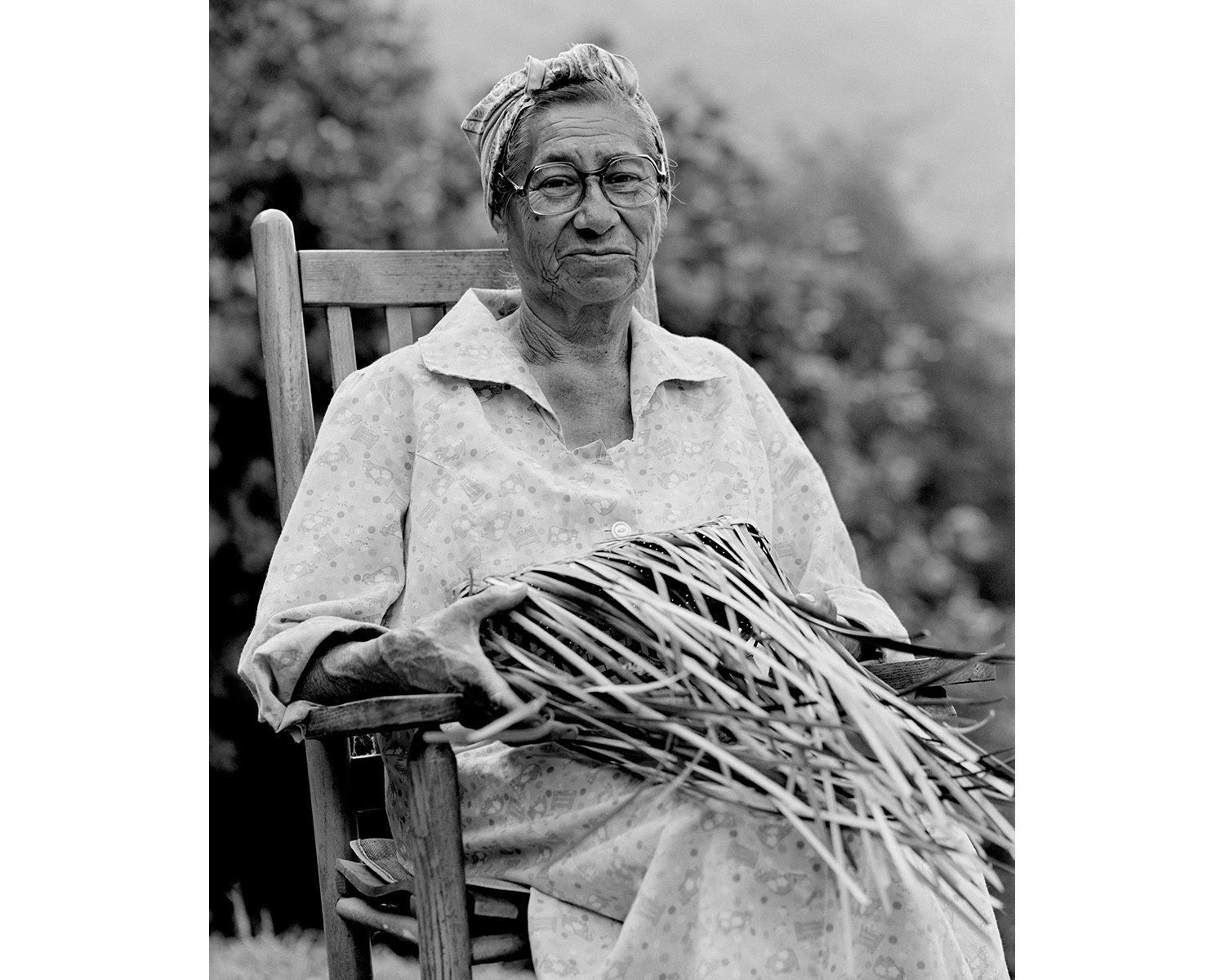 Eva Wolfe Cherokee basket maker Tim Barnwell Appalachia Photographer