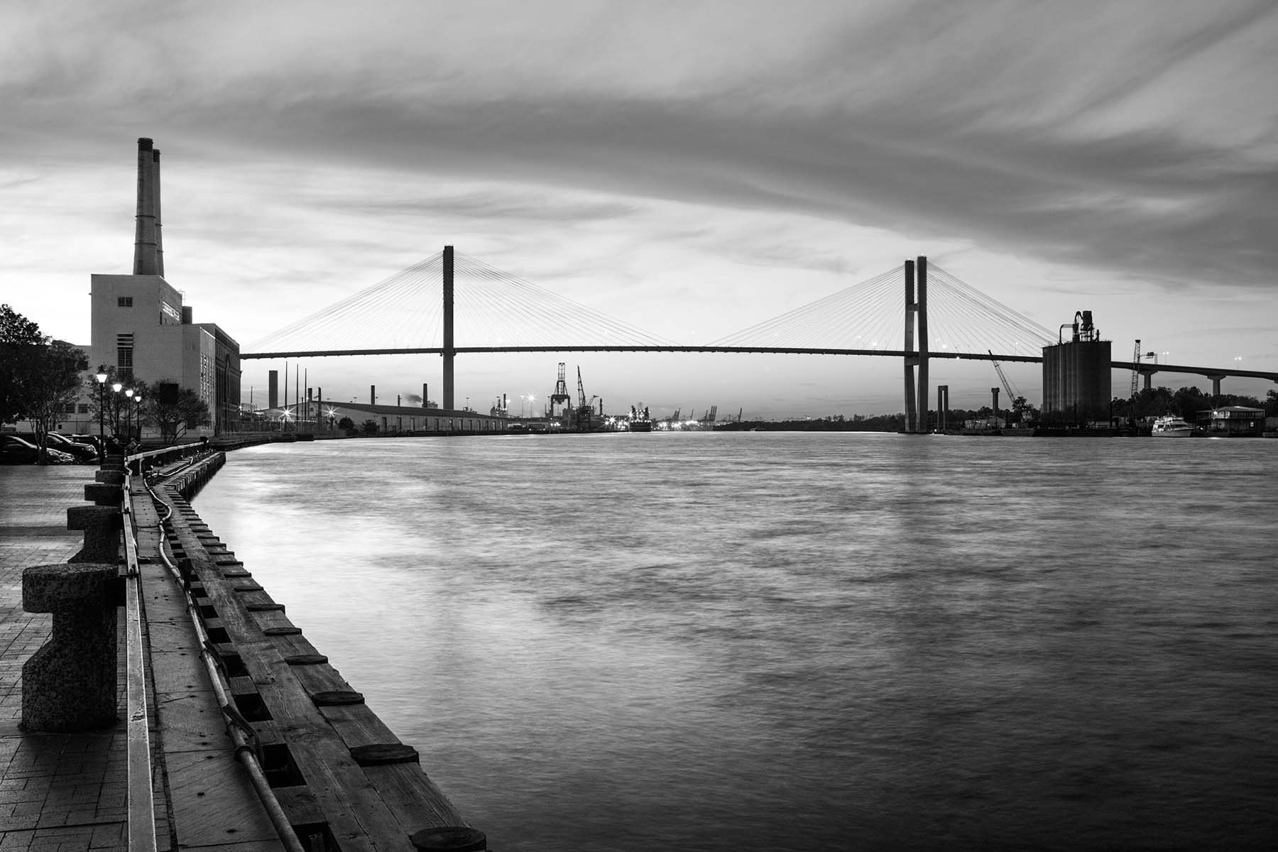 Savannah River harbor Georgia Tim BArnwell photographer