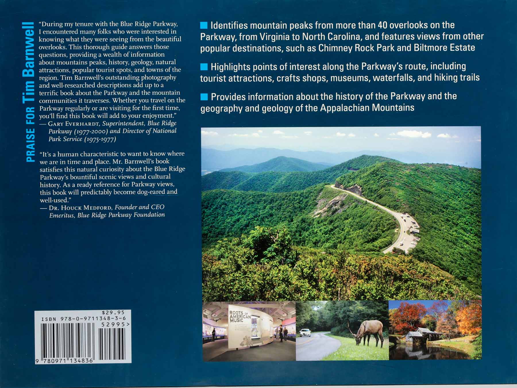 blue ridge travel guide book