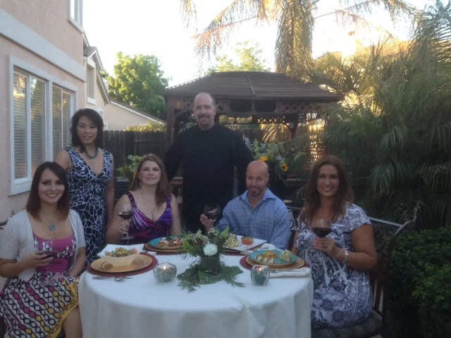 Outdoor Fine Dining Party of 6