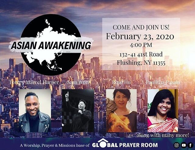 ASIAN AWAKENING | 
TOMORROW FEB. 23 🔥Feat. guest speaker @samwon from @pursuitnyc 💥
#JESUS #revival #nyc #asian #nations