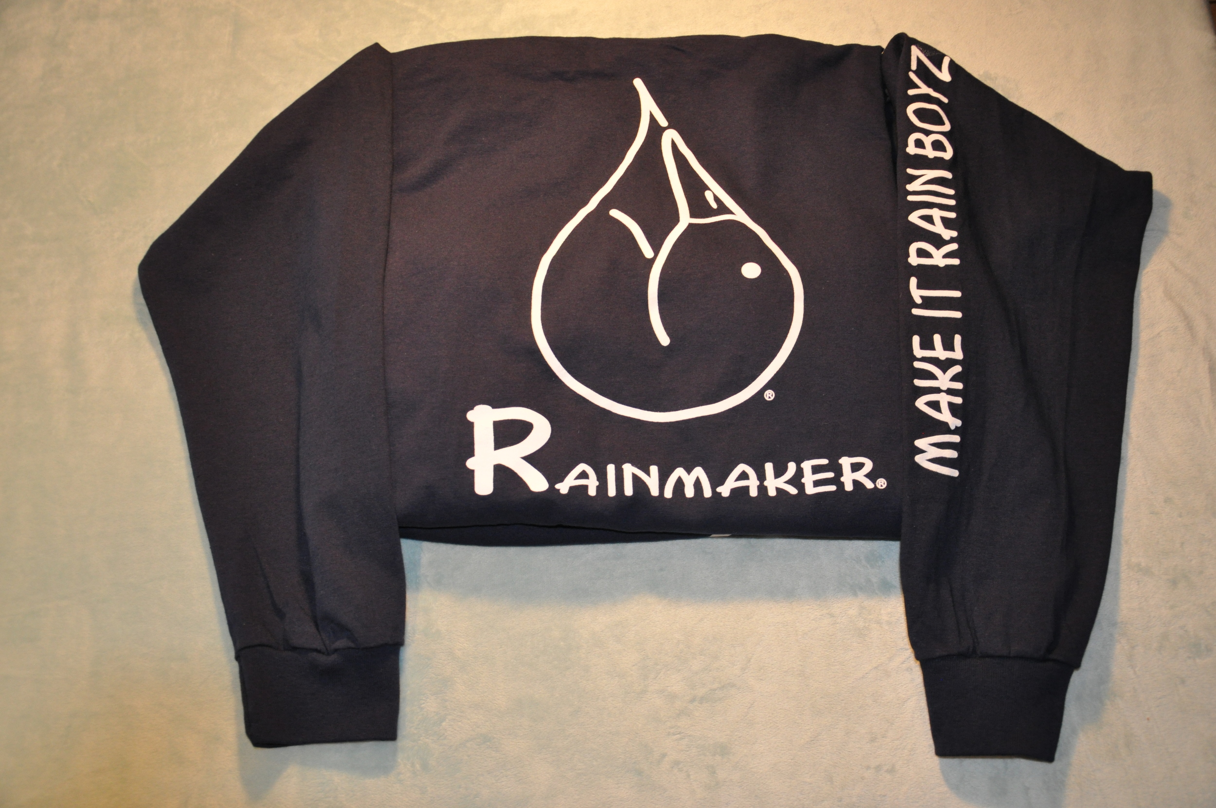 Long Sleeve Navy Blue-Make it Rain