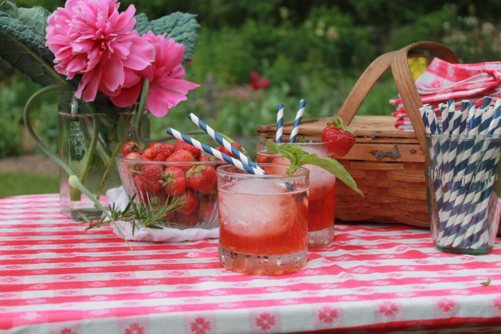 Mocktails for a picnic!