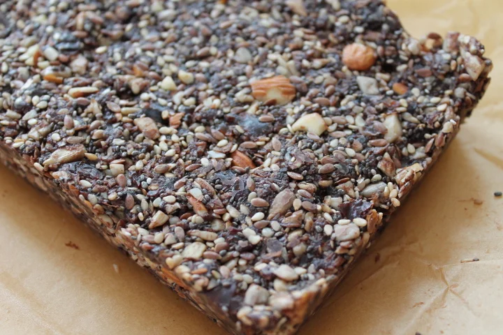 Maple Seed Energy Bar  (raw, vegan, gluten, and dairy free)