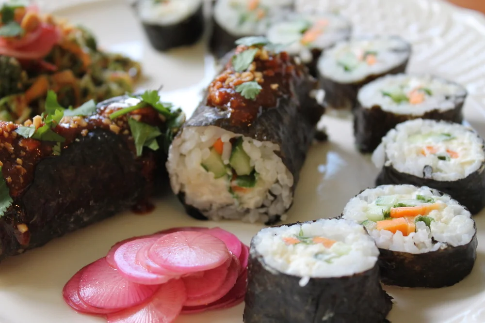 Summer Sushi and Slaw