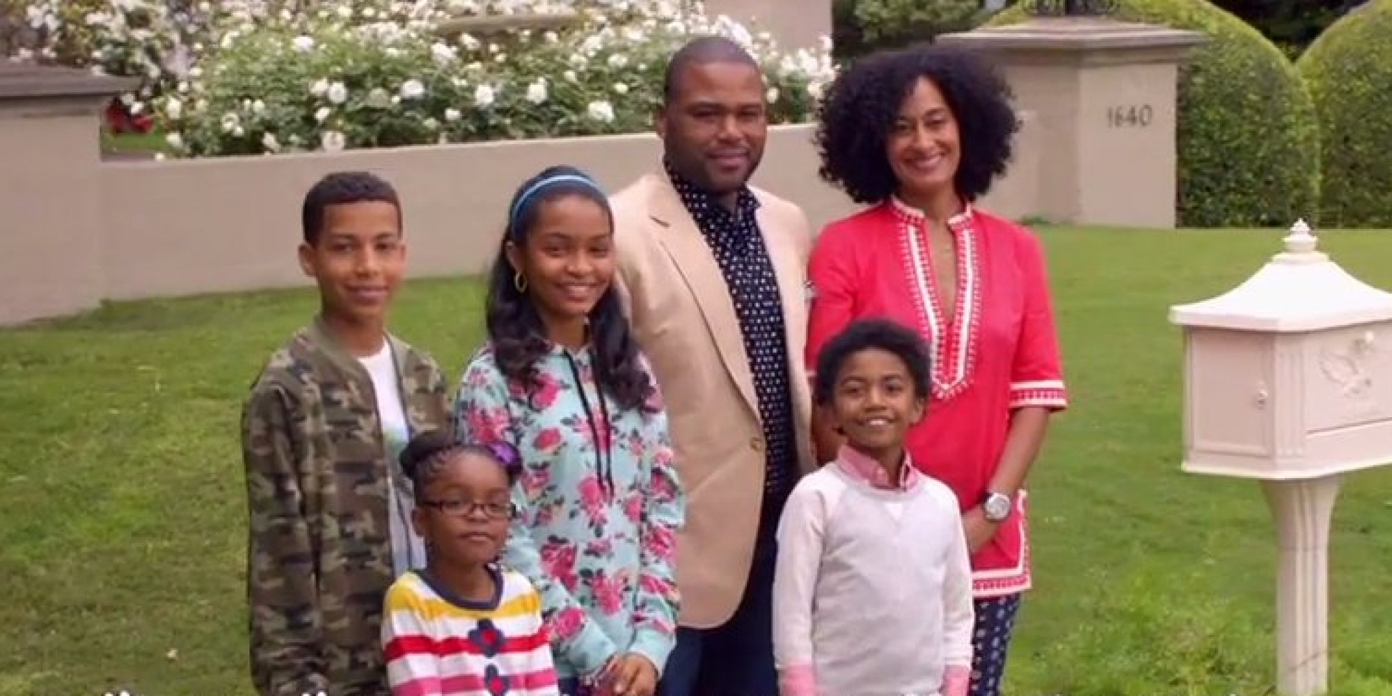 Black-Ish:&nbsp;Laurence Fishburne's supposed to be in this photo, but he's busy possibly bleeding to death in Hannibal Lecter's wine cellar. HIs family seems weirdly ok with it. They must still be pissed about the Matrix sequels. .&nbsp;