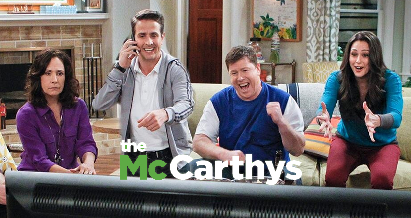 The McCarthys:&nbsp;I don't know what they're watching, but fifty bucks says it's better than "The McCarthys." Even if it's just a blank screen.&nbsp;