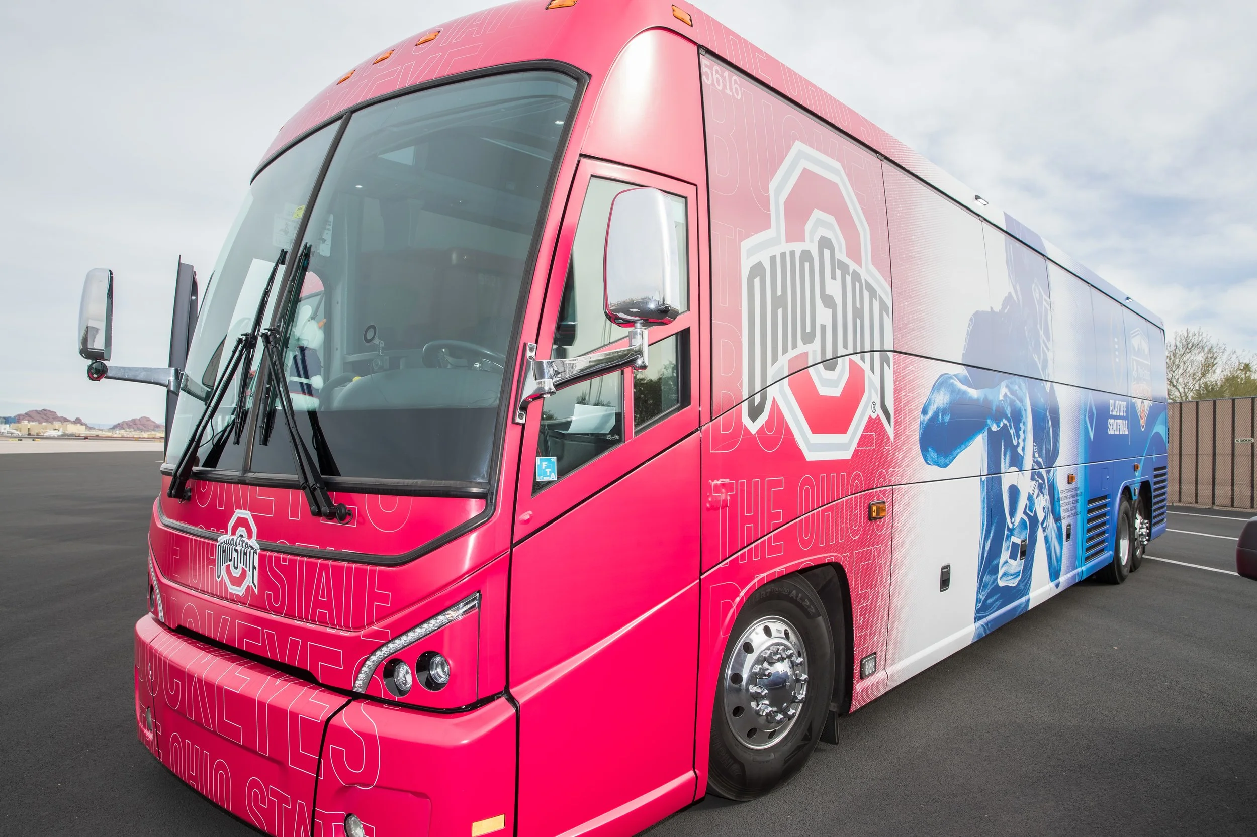 Ohio State Bus Wrap