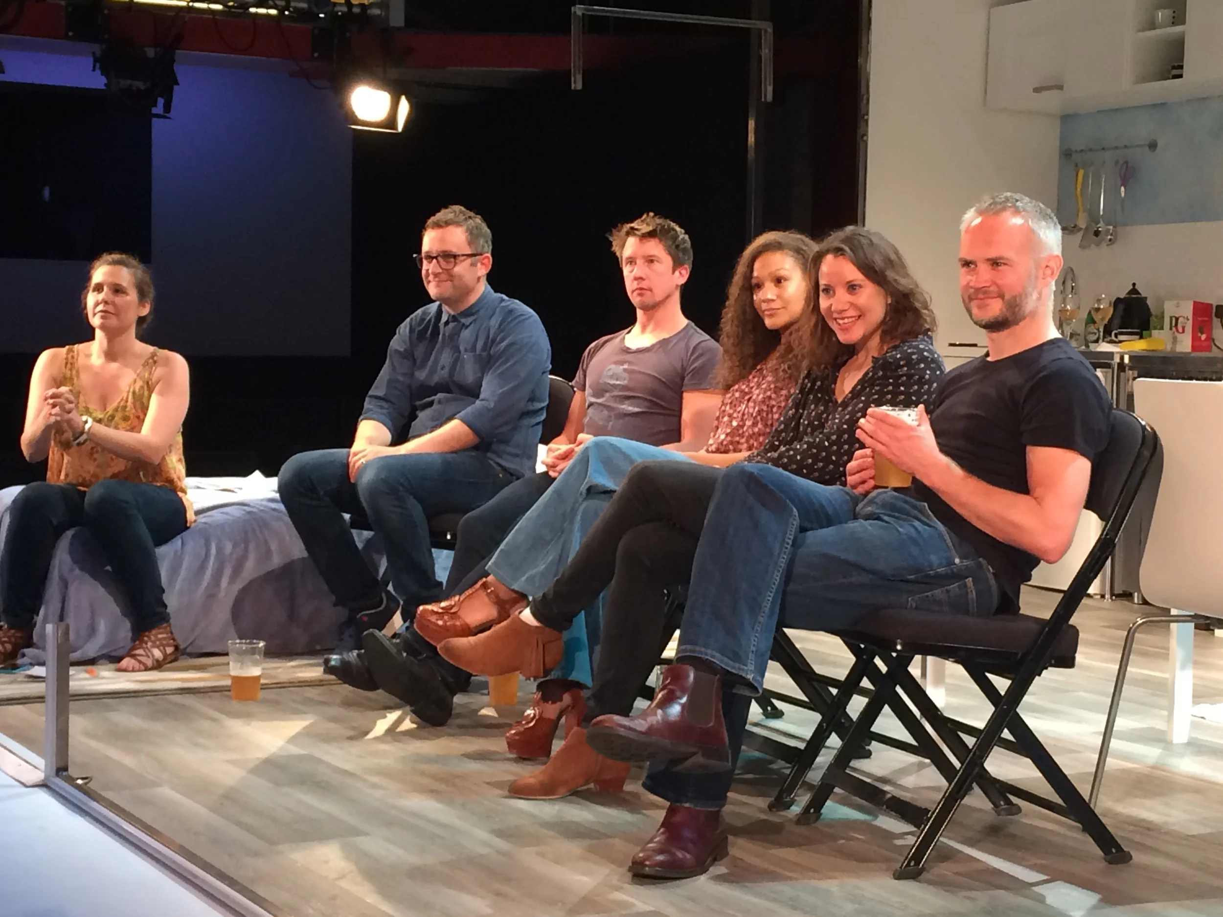 Discussion with cast, writer and producer after the show