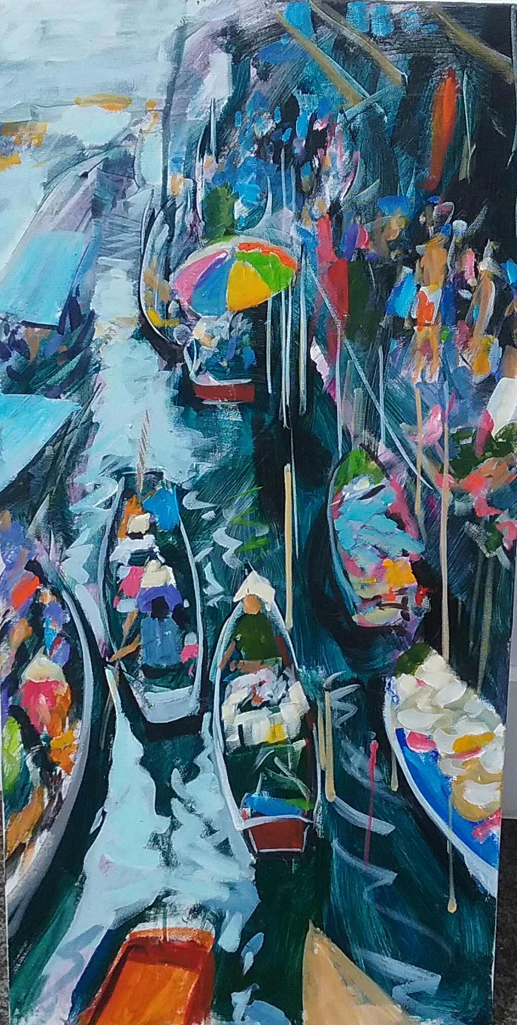 Floating Market, Cambodia