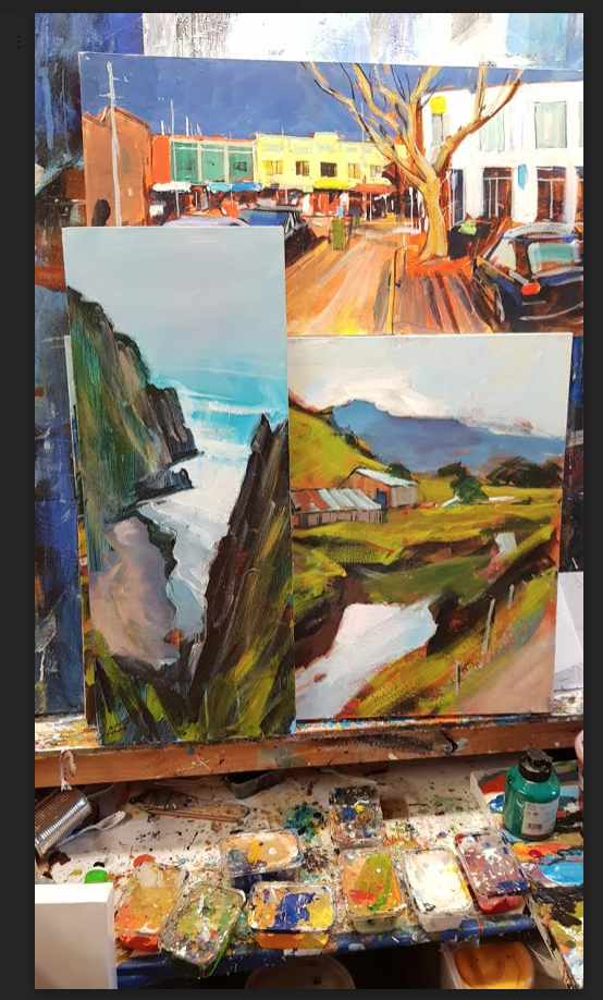 Works in the studio 2019