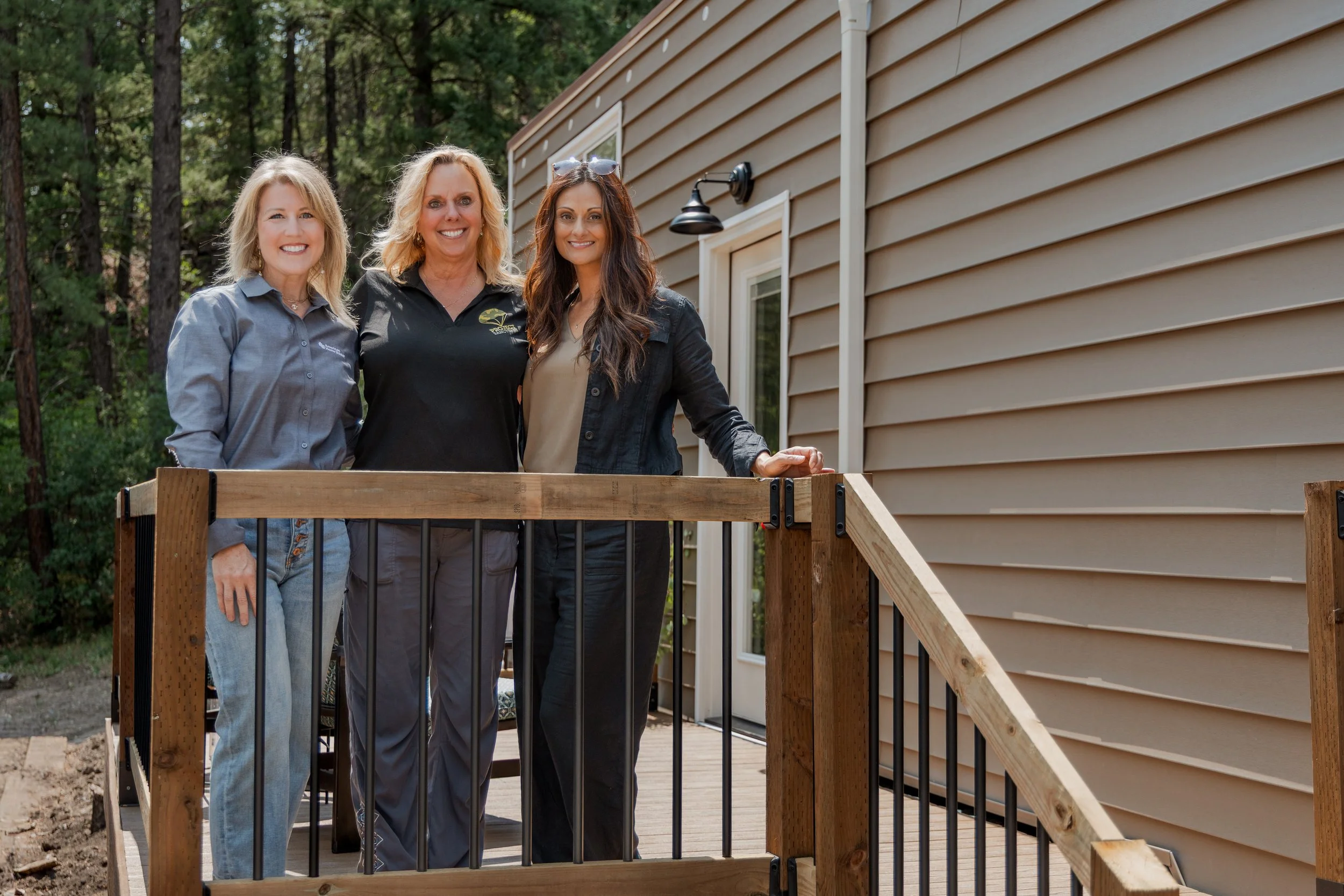 L-R Alison Bishop - American Home Shield - Heather Ehrle Ray - Project Sanctuary - Gabrielle Rapport - Operation Tiny Home .jpg